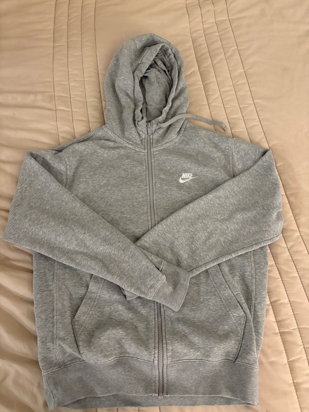 Nike Men’s Grey Full Zip-up Jacket